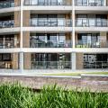 Wohngebäude Neubau mit Holz/Fassadenelementen und Begrünung